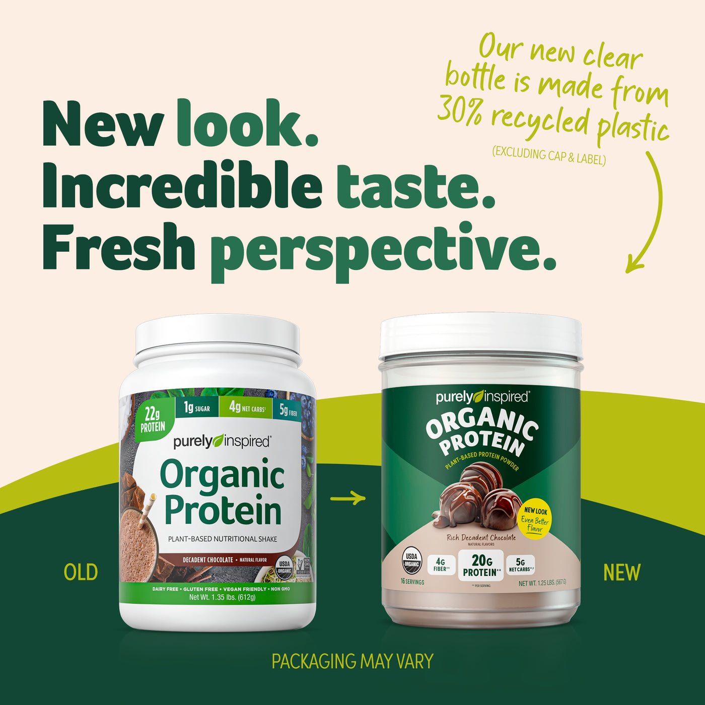PI ORGANIC PROTEIN PW 680GM CHOC