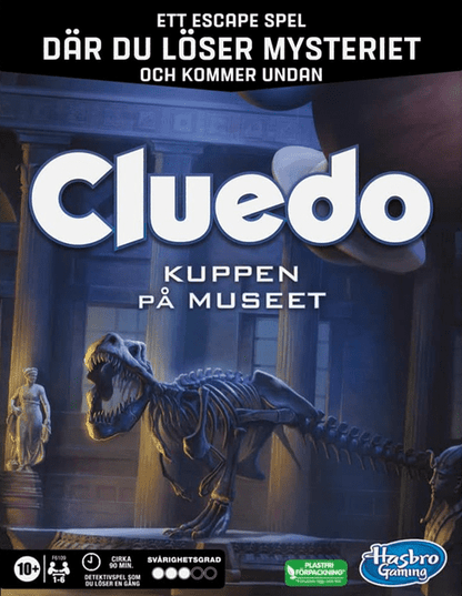 Hasbro Gaming Clue Escape & Solve Mystery Board Game - Robbery at The Museum