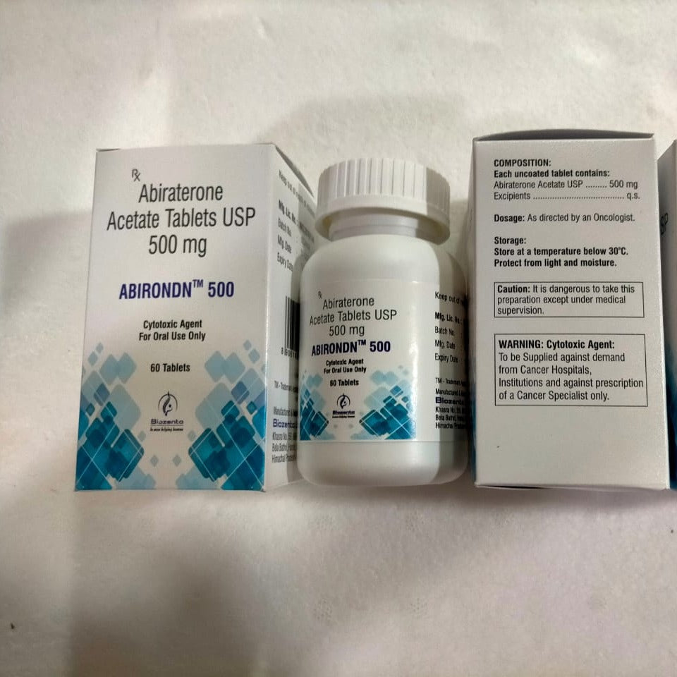 ABIRATERONE ACETATE TB 500MG 60