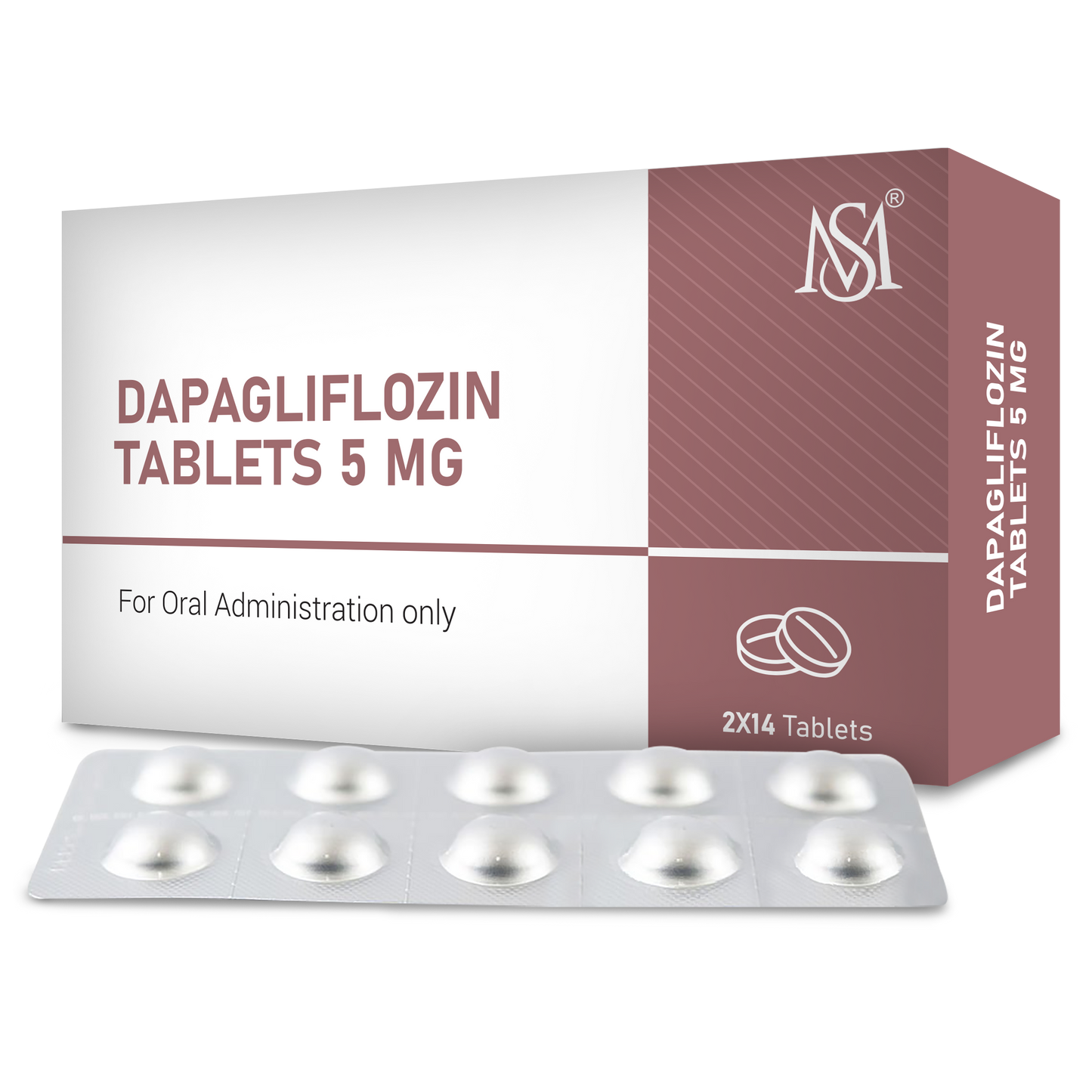 DAPAGLIFLOZIN TB 5MG 30