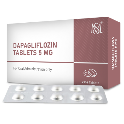 DAPAGLIFLOZIN TB 5MG 30