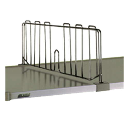 SHELF DIVIDER 14" SSTEEL 6 CT DS