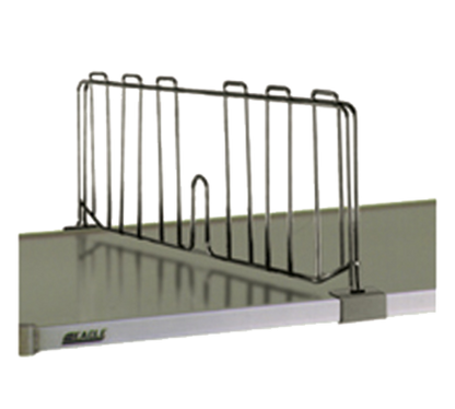 SHELF DIVIDER 14" SSTEEL 6 CT DS