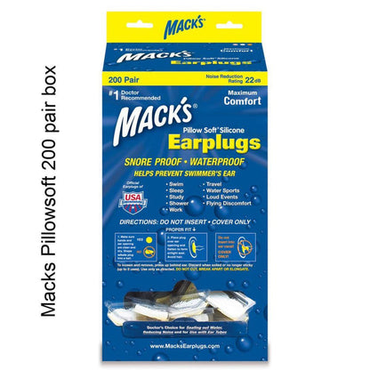 MACKS EAR PLUG PILLO SOFT WHT NRR22 2PR