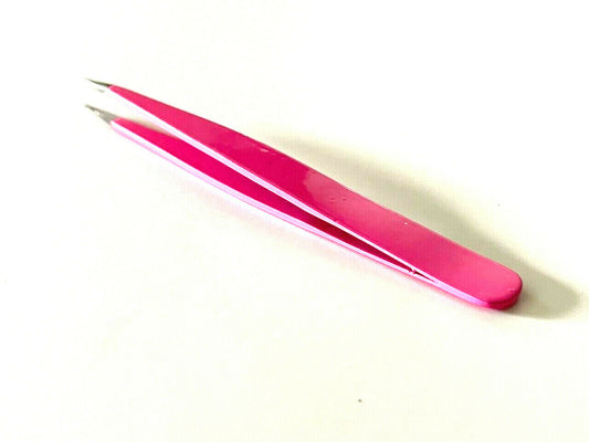 Hb Pro Eyebrow Tweezers Ultra Fine Pointed (3in) Black