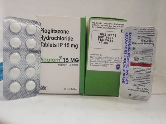 PIOGLITAZONE HCL TB 15MG 500