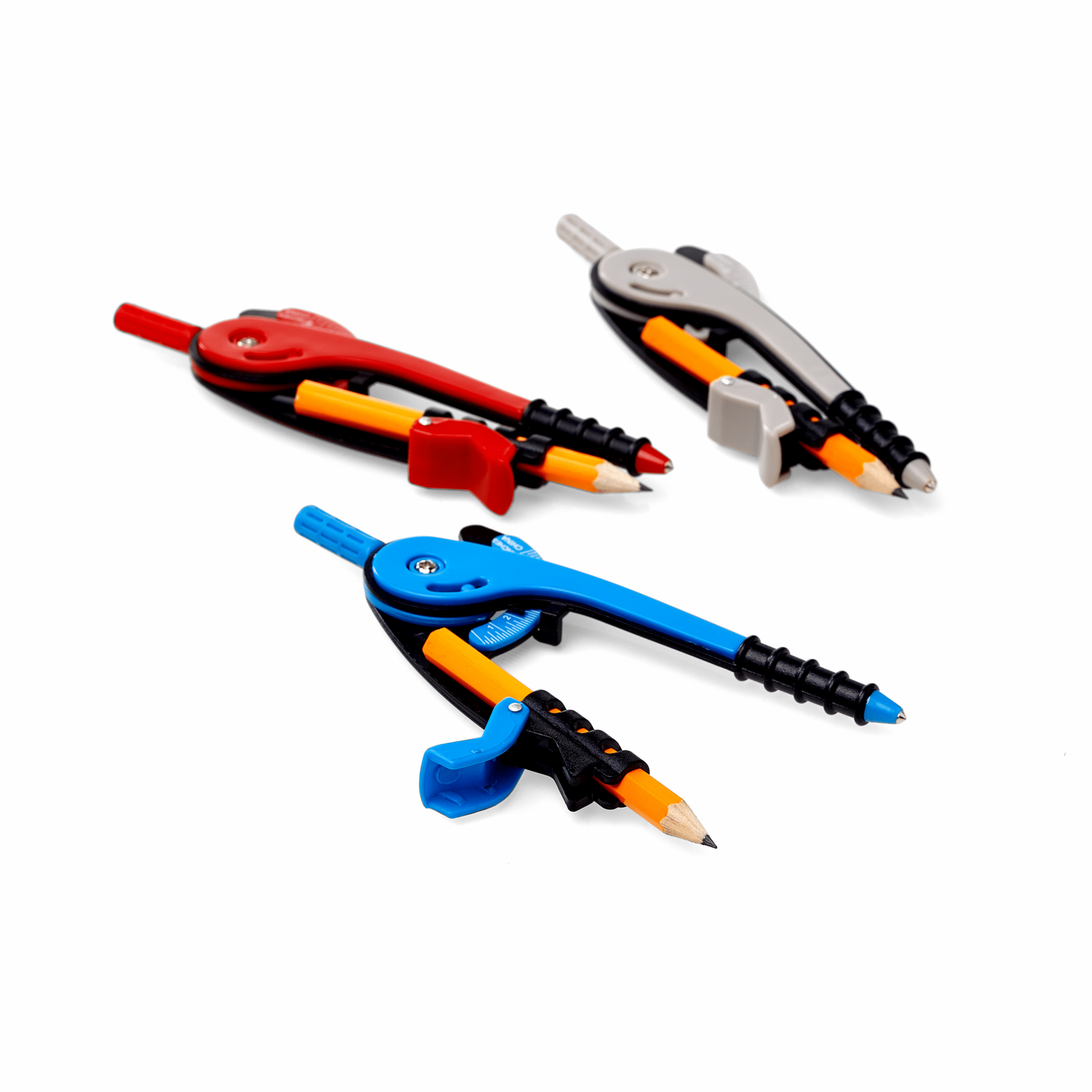 CLi Plastic Safety Compass With Pencil - Assorted