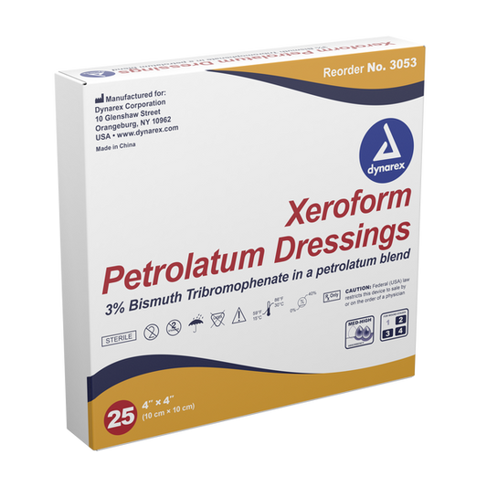 XEROFORM GAUZE DS 25 4X4N