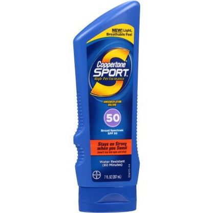 Coppertone Spf#50 Sport Clear Sunscreen 5oz Tube