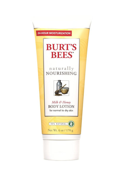 Burts Bees Body Lotion Milk & Honey 12oz Normal-Dry Skin