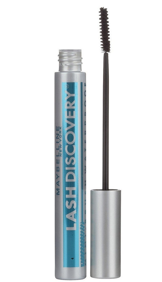 MAYBELLINE New York Lash Discovery Mini-Brush Waterproof Mascara, 361 Very Black, 0.16 oz