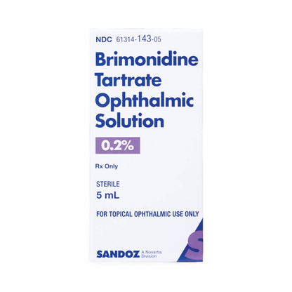 BRIMONIDINE TART DR 0.1% 5ML OPTH