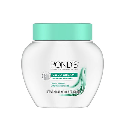 Ponds Cold Cream Cleanser Make-Up Remover 9.5oz Jar