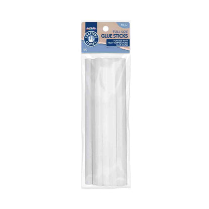 Artskills Full Size Hot Glue Sticks, 10 count