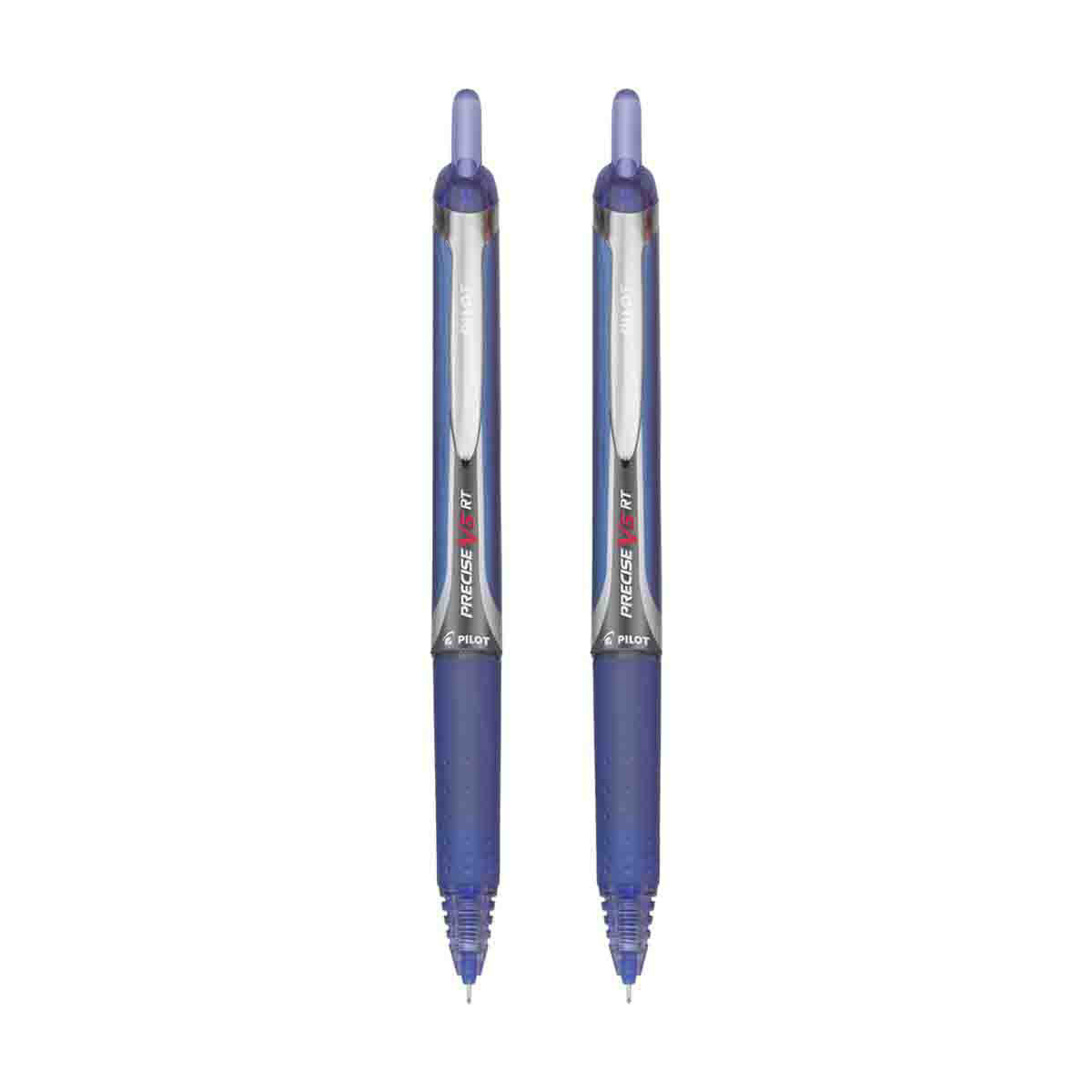 Pilot Precise V5 Premium Rolling Ball Pens, 2 pack - Blue