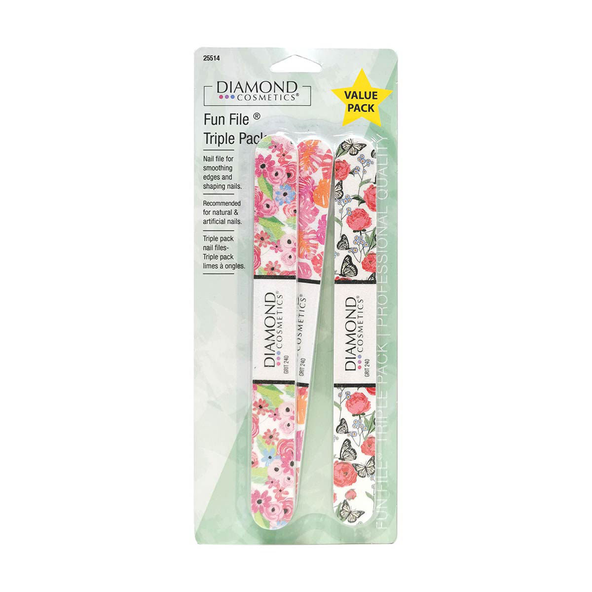 Diamond Cosmetics Nail File - Fun File Number 3
