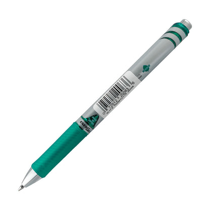 EnerGel RTX Retractable Liquid Gel Pen, (0.7mm) Metal Tip, Medium Line, Sky Blue Ink