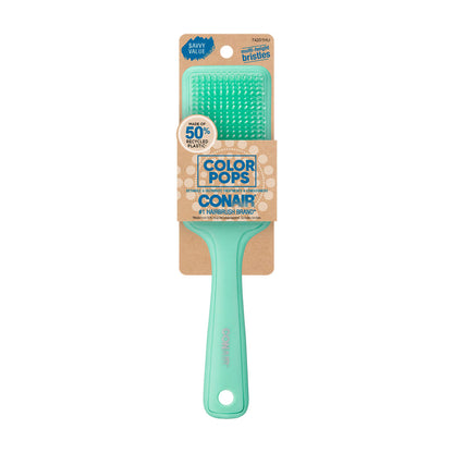 CONAIR Color Pops Detangling All Purpose Hair Brush - Teal