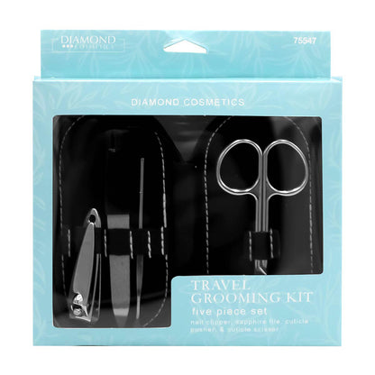 Diamond Cosmetics Travel Grooming Kit, 6 count
