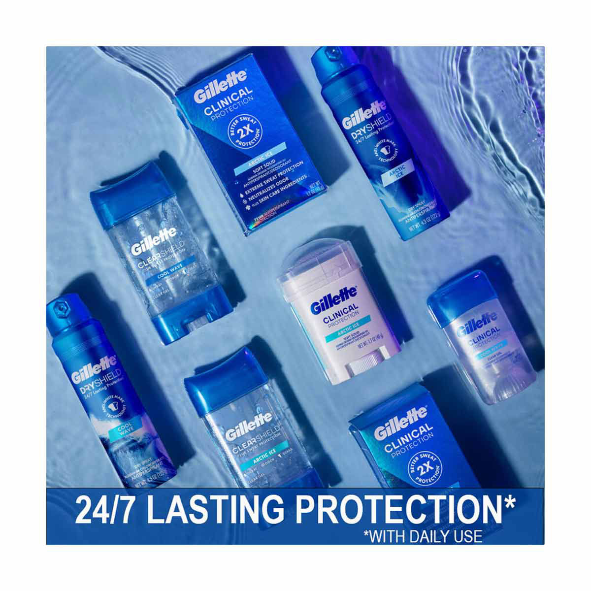 Gillette Anti-Perspirant Dry Spray Cool Wave 4.3oz