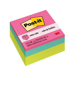 Post-It Notes Cube 3 Colors - 400 Sheets