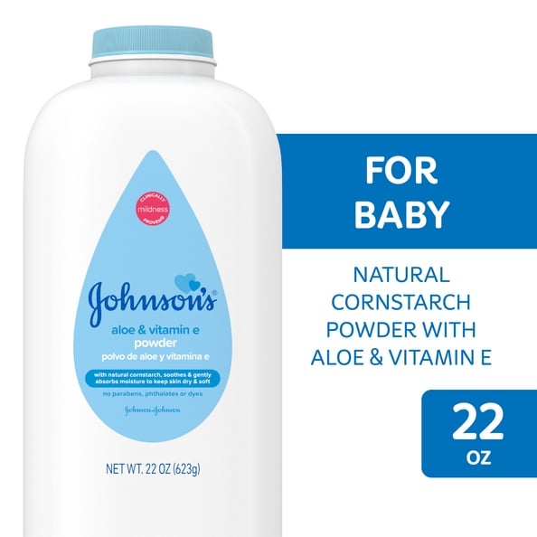 Johnsons Baby Powder Aloe & Vitamin-E 15oz