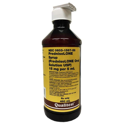 PREDNISOLONE SL15MG/5ML 240ML ORL