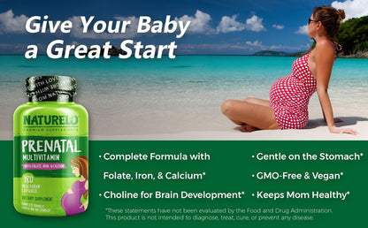 PRENATAL VIT & MINERAL CAP 60CT NAT TRU