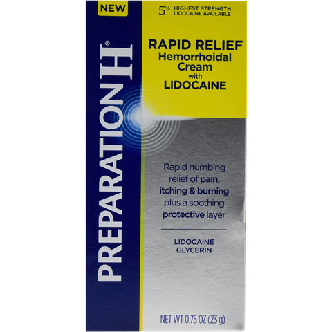 PREPARATION H RPID RLF LIDOCN/PE CRM 1OZ