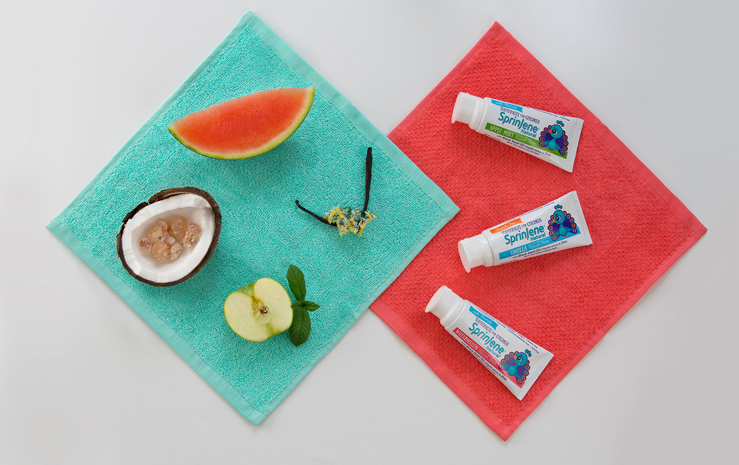 SPRINJENE NATURAL TOOTHPASTE,W/FLUORIDE