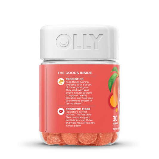 OLLY PRO/PREBIOTICS,PEACH