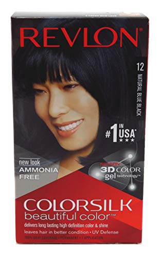 REVLON COLORSILK 12 BLUE BLACK H/C 1CT