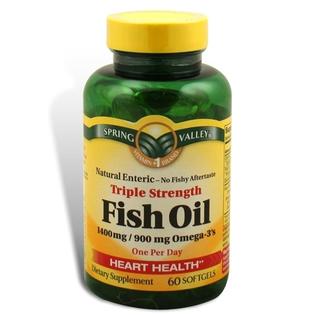 FISH OIL 1400MG TRPL STR SFTGL 39CT NB