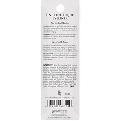 Black Radiance Fine Line Liquid Eyeliner - Fine Black