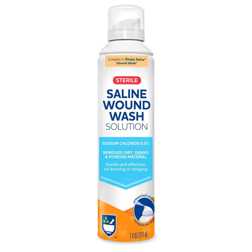 GNP STERILE WOUN WASH LIQ 7.4 OZ