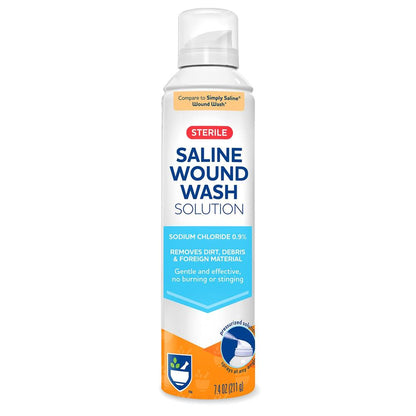 GNP STERILE WOUN WASH LIQ 7.4 OZ