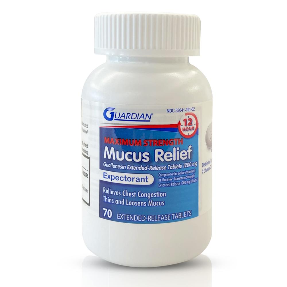 GNP MUCUS RELIEF DM 1200MG TAB 14CT