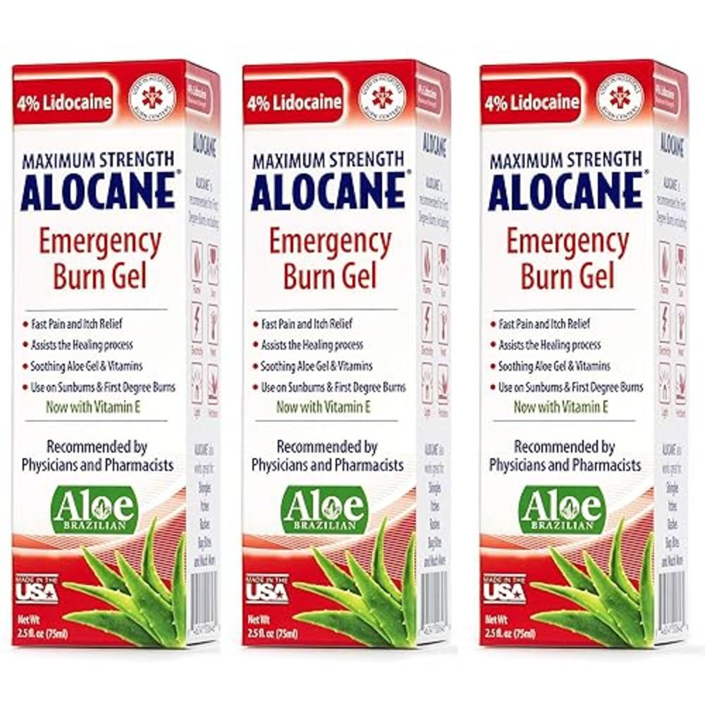 ALOCANE EMERG BURN PADS W LIDOCAINE 10CT