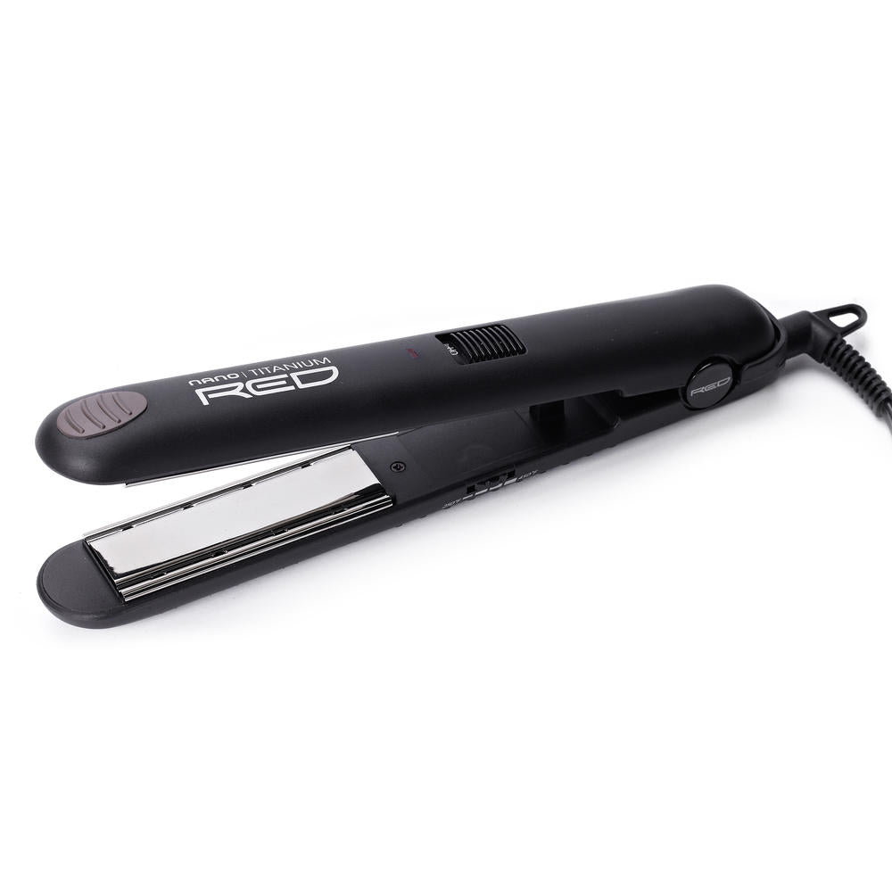 Kiss Red Flat Iron 1Inch Titanium