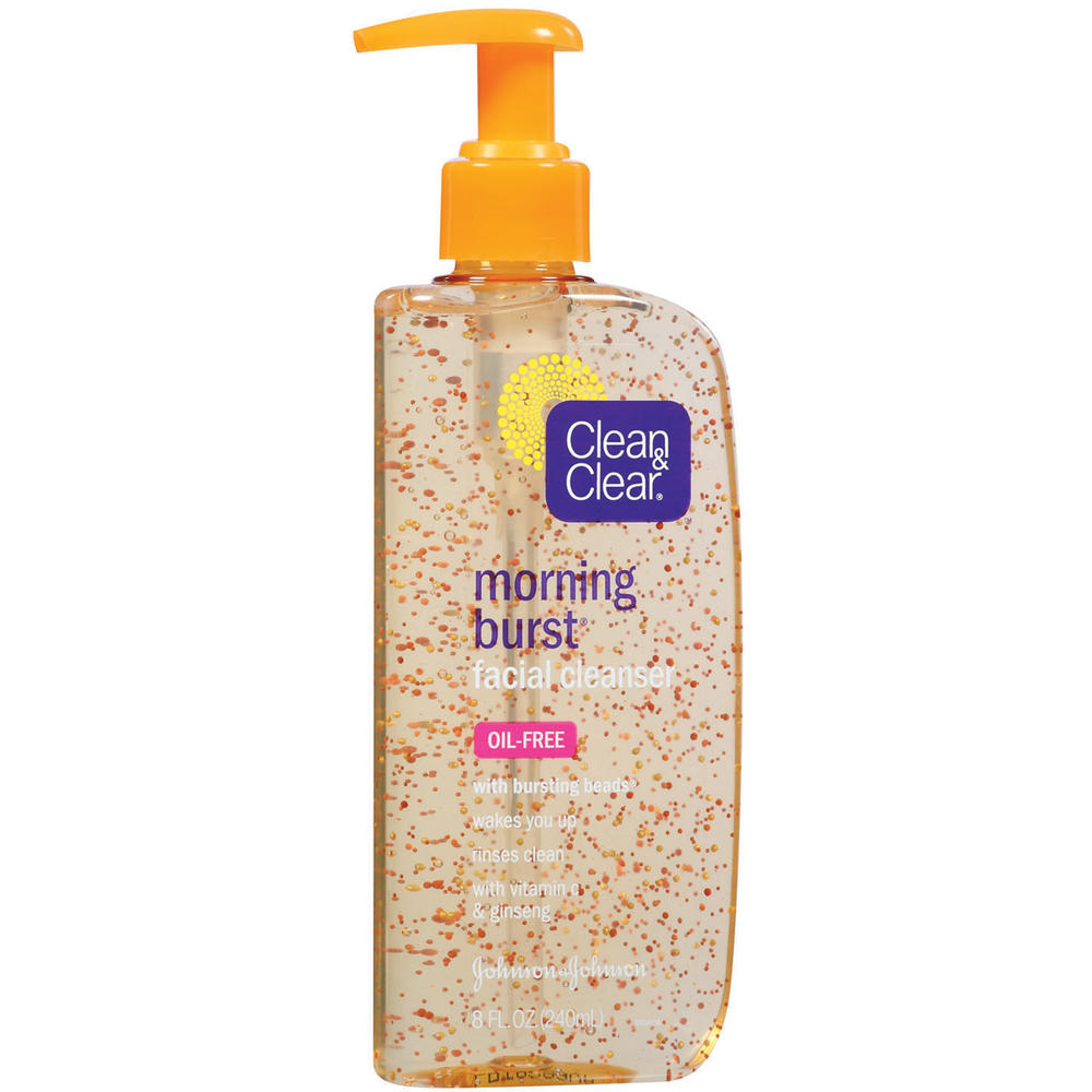 Clean & Clear Cleanser Morning Burst 8oz Pump (Oil-Free)