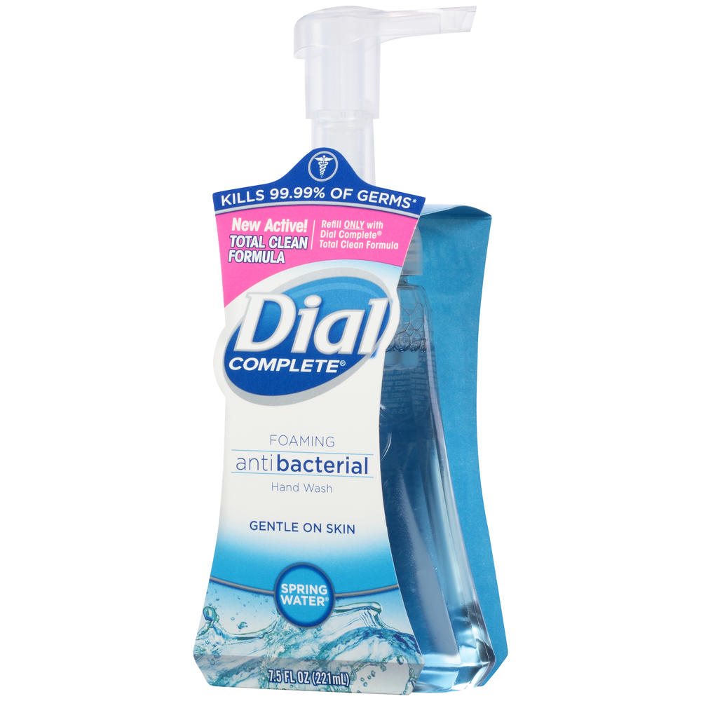 Dial Foaming Hand Wash 7.5oz Anti-Bacterial Spring Water