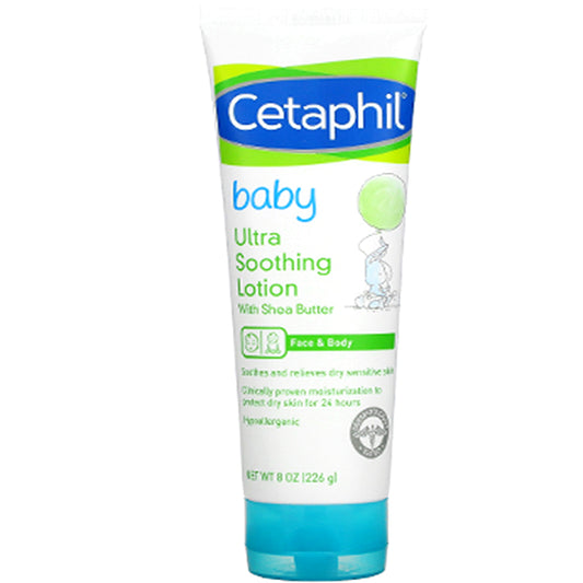 Cetaphil Baby Lotion Ultra Soothing With Shea Butter 8oz