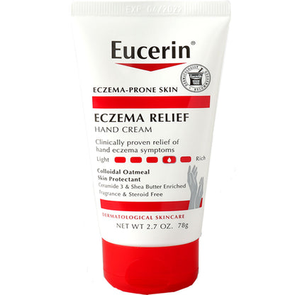 Eucerin Cream Eczema Relief Hand 2.7oz Tube