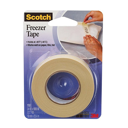 3M Scotch 3/4 In. x 1000 In. Freezer Tape, 1.0 ea
