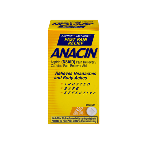 ANACIN TABLET 300CT