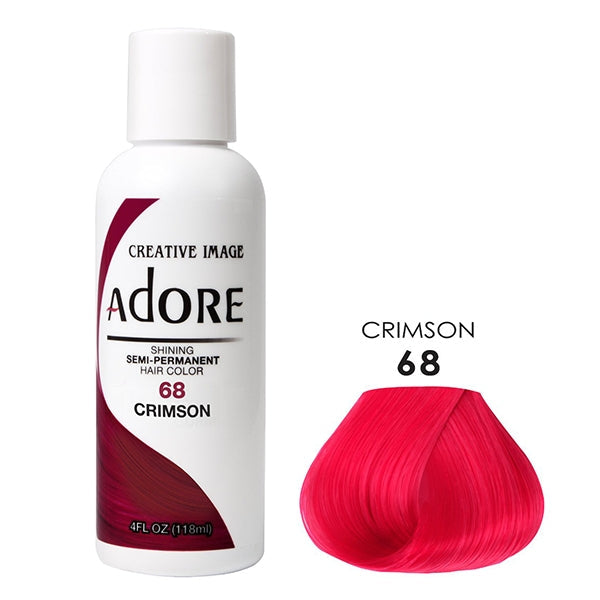 Adore Semi-Permanent Haircolor #068 Crimson 4oz