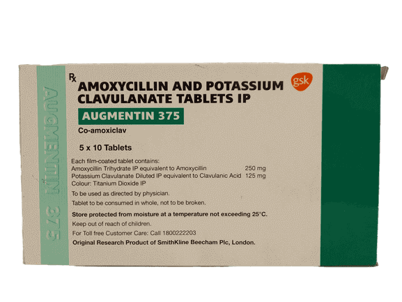 AUGMENTIN PT125-31.25MG/5ML 150ML