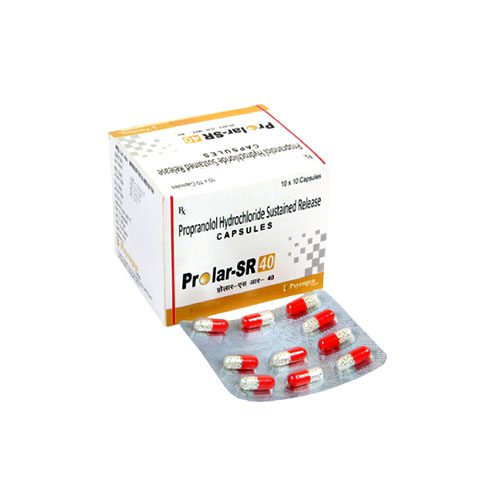 PROPRANOLOL TB 40MG 100