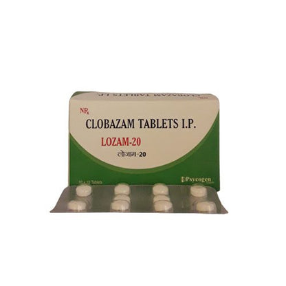 CLOBAZAM TB 20MG 100           C4