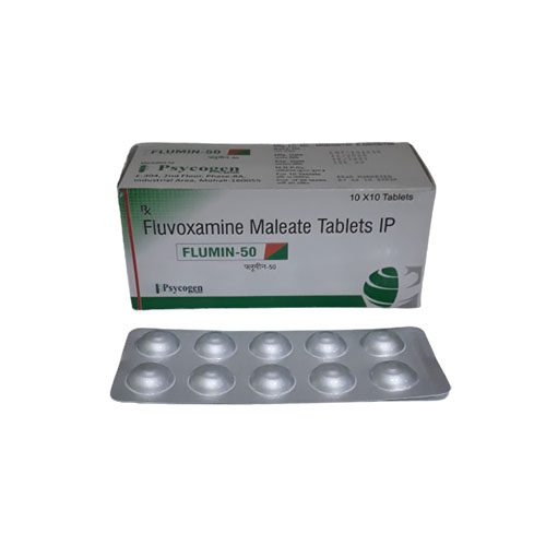FLUVOXAMINE MALEATE TB 50MG 100